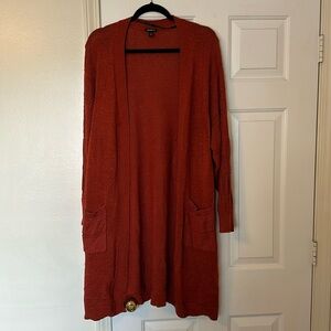 Torrid rust cardigan